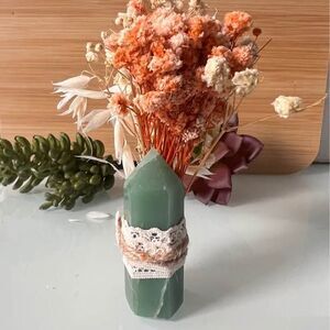 Mini Crystal Bouquet – Handmade Floral Arrangement with Crystal Point Aventurine